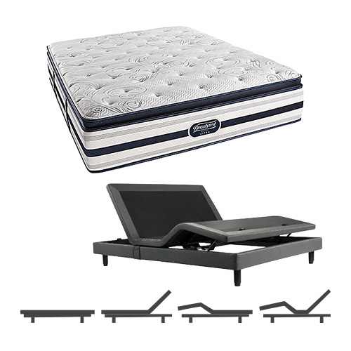 Fair Lawn Cal King Size Luxury Firm Pillow Top Mattress and Adjustable Base Simmons Beautyrest Fair Lawn Cal King Size Luxury Firm Pillow Top Mattress and Adjustable Base Simmons Beautyrest